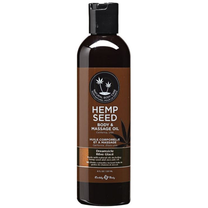 Hemp Seed Body & Massage Oil Dreamsicle By Earthly Body