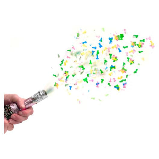 Glitterati Champagne Confetti Popper by Little Geenie