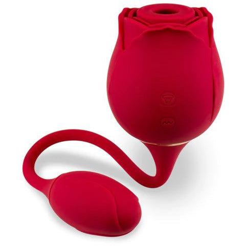 LOE Rose & Bud Premium Suck and Vibrator Stimulator by Si Novelties
