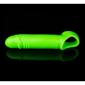 Ouch Glow Smooth Stretchy Penis Sleeve by Shots