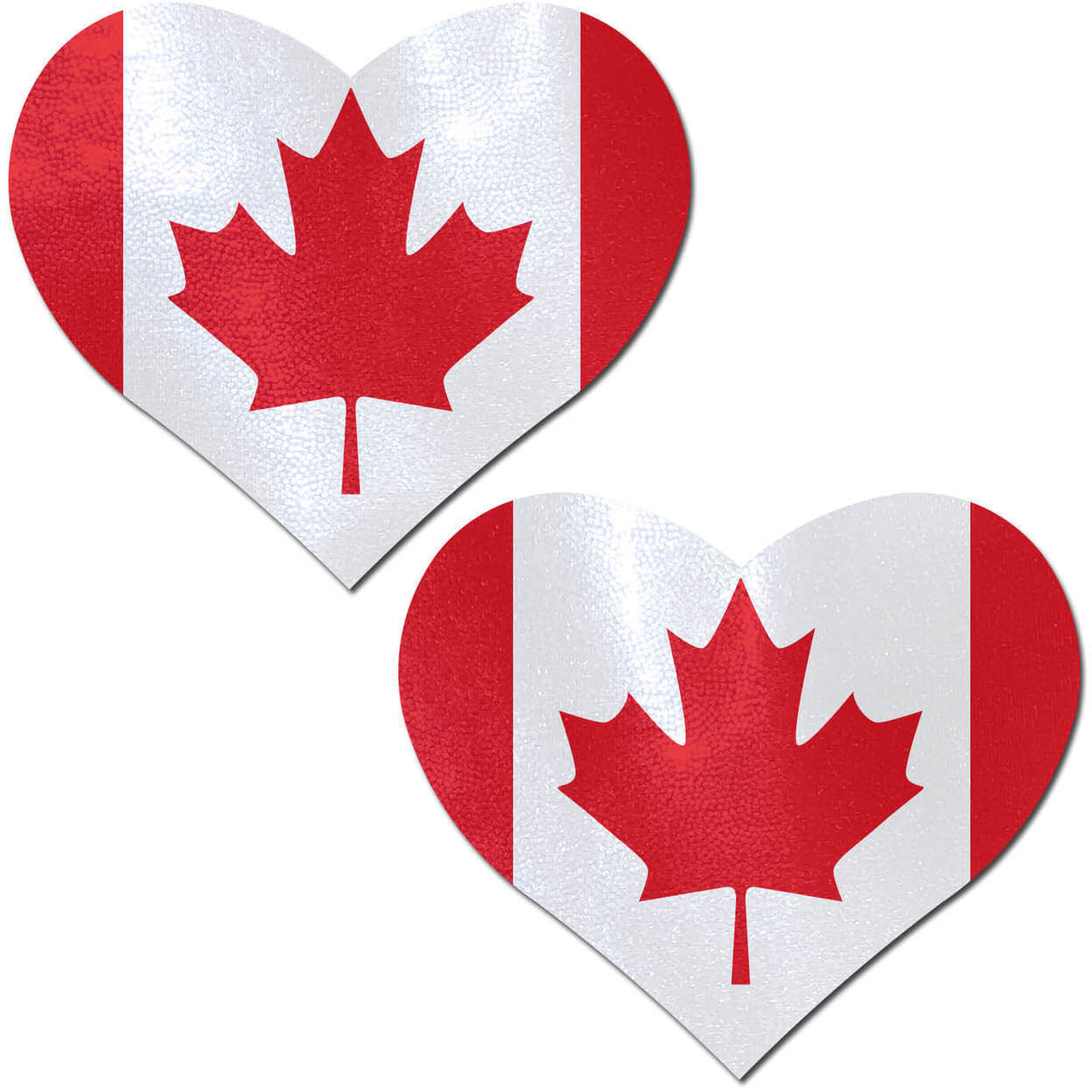 Festive Canadian Flag Pasties by Pastease