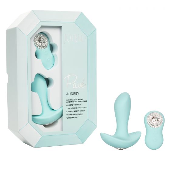 Pave Audrey Vibrating Anal Plug by Cal Exotics
