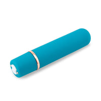 blue bullet on white background