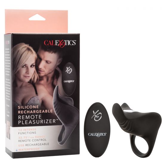 Remote Rechargeable Pleasurizer™ Vibrating Cock Ring by Cal Exotics