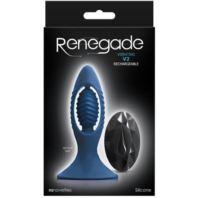 Renegade V2 Vibrating Remote Control Anal Plug by NS Novelties